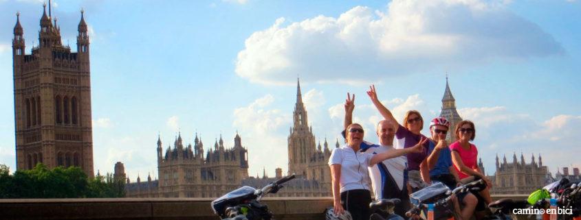 Llegada a Londres , punto final de la Avenida Verde