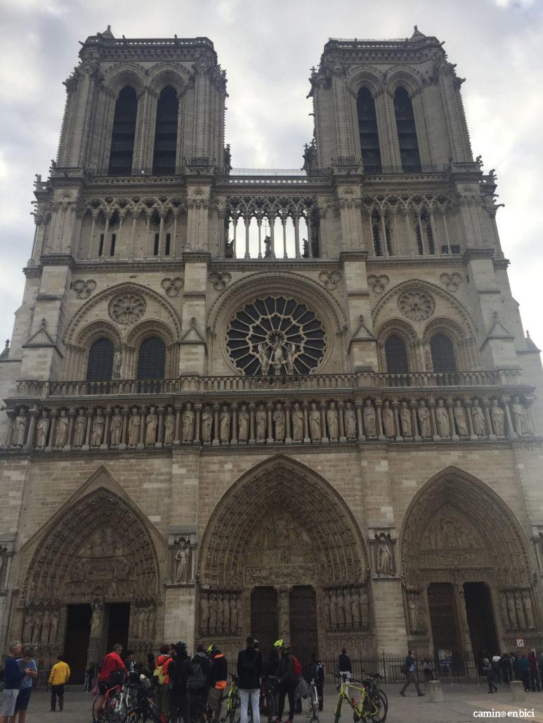Notre Dame - inicio de la ruta