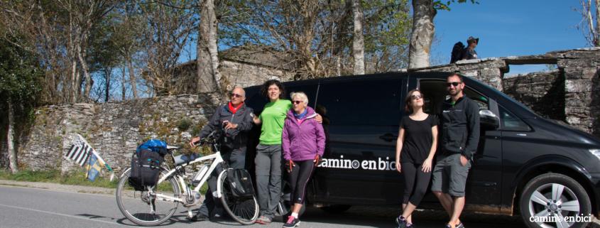 Camino de Santiago desde León- Nuestro coche de apoyo estará ahí si lo necesitas