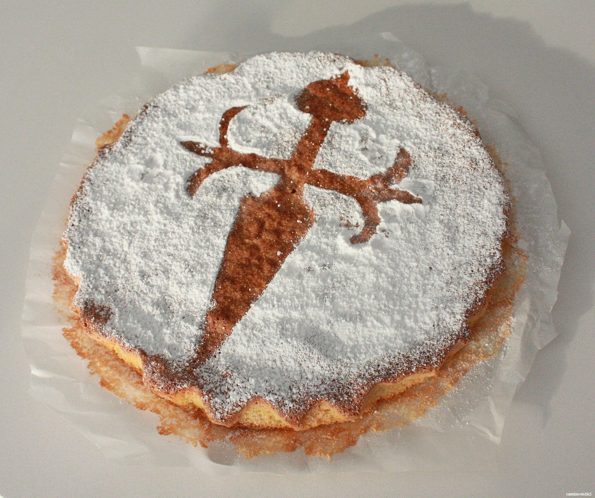 &iquest;Qu&eacute; comer en el Camino Portugu&eacute;s? - Tarta de Santiago