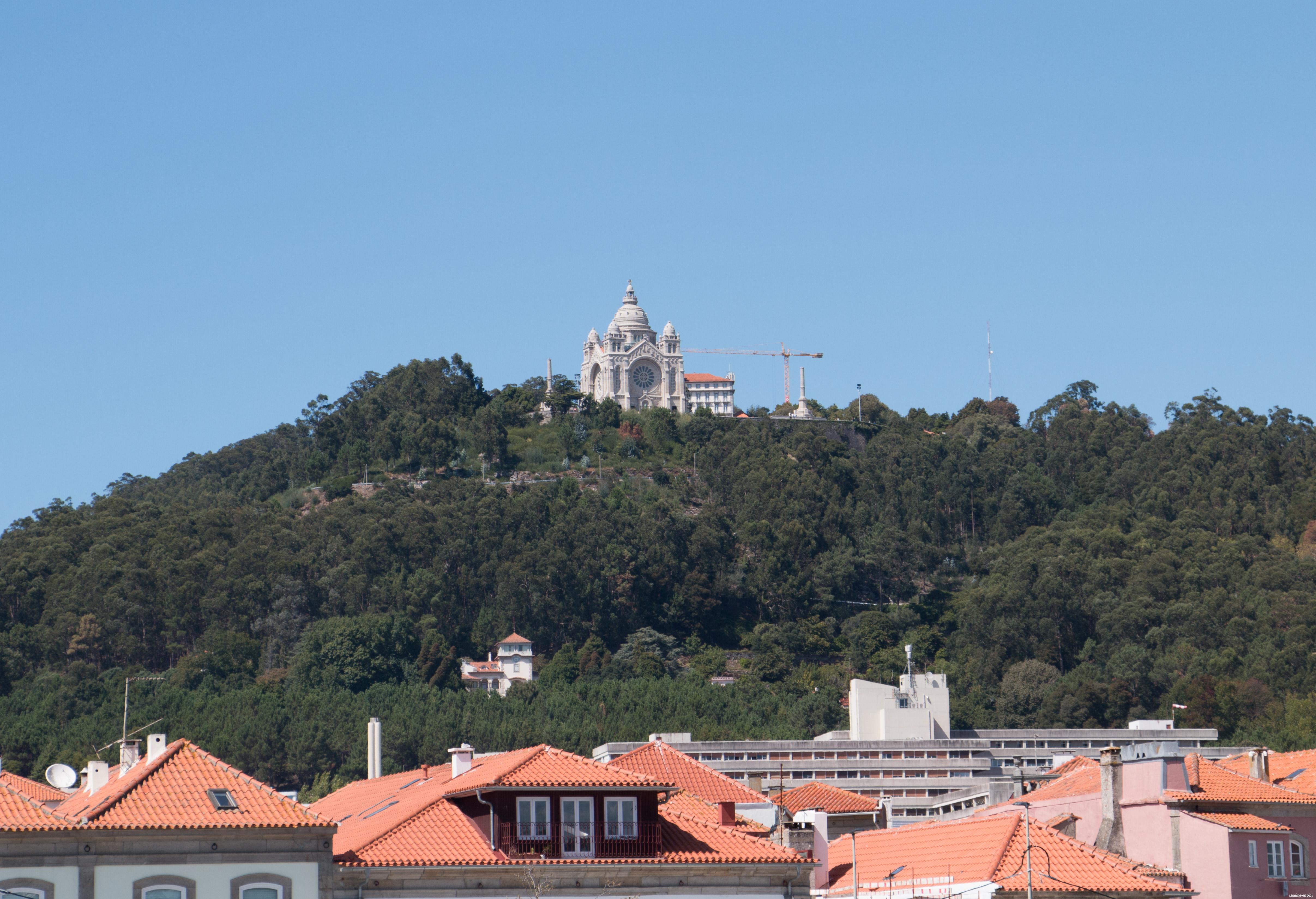 Camino Portugués por la Costa en bici - Monsterio de Santa Luzia, Viana do Castelo