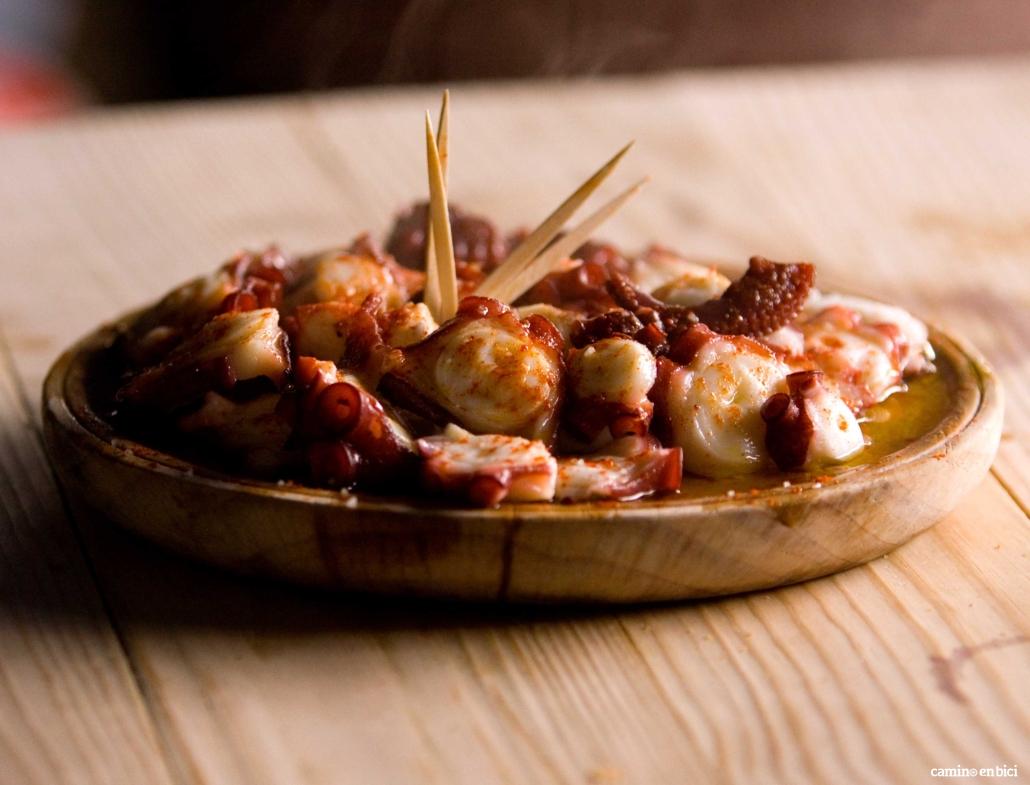 Pulpo "A Feira" en Melide
