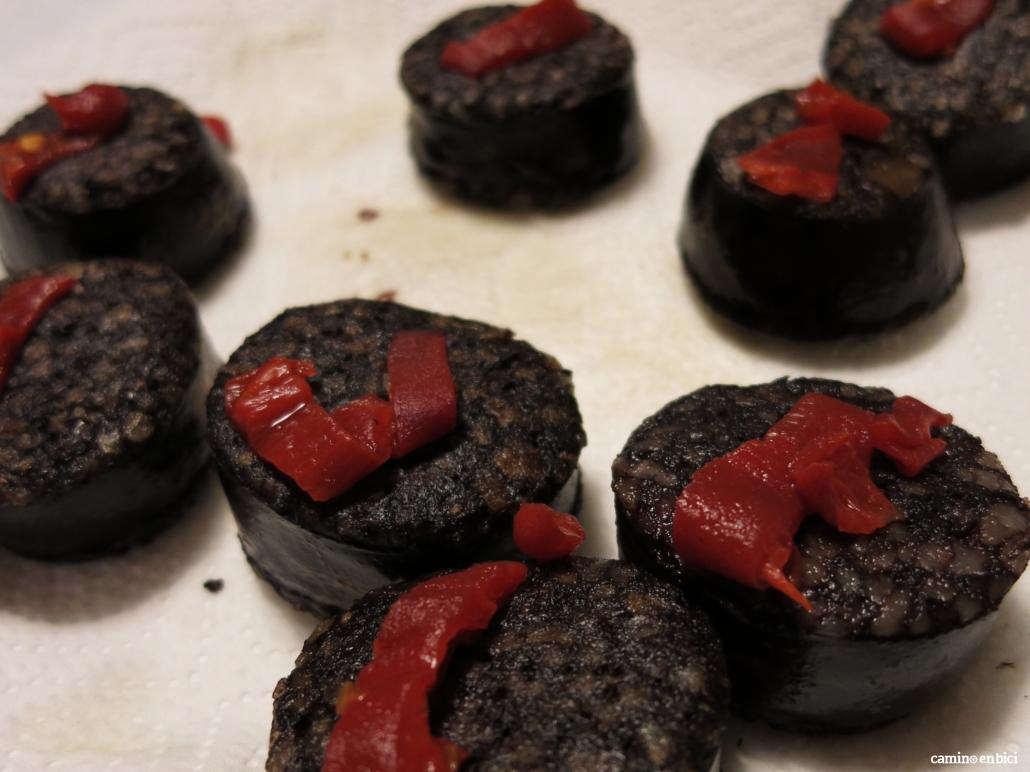 Gastronomía en el Camino Francés - Morcilla