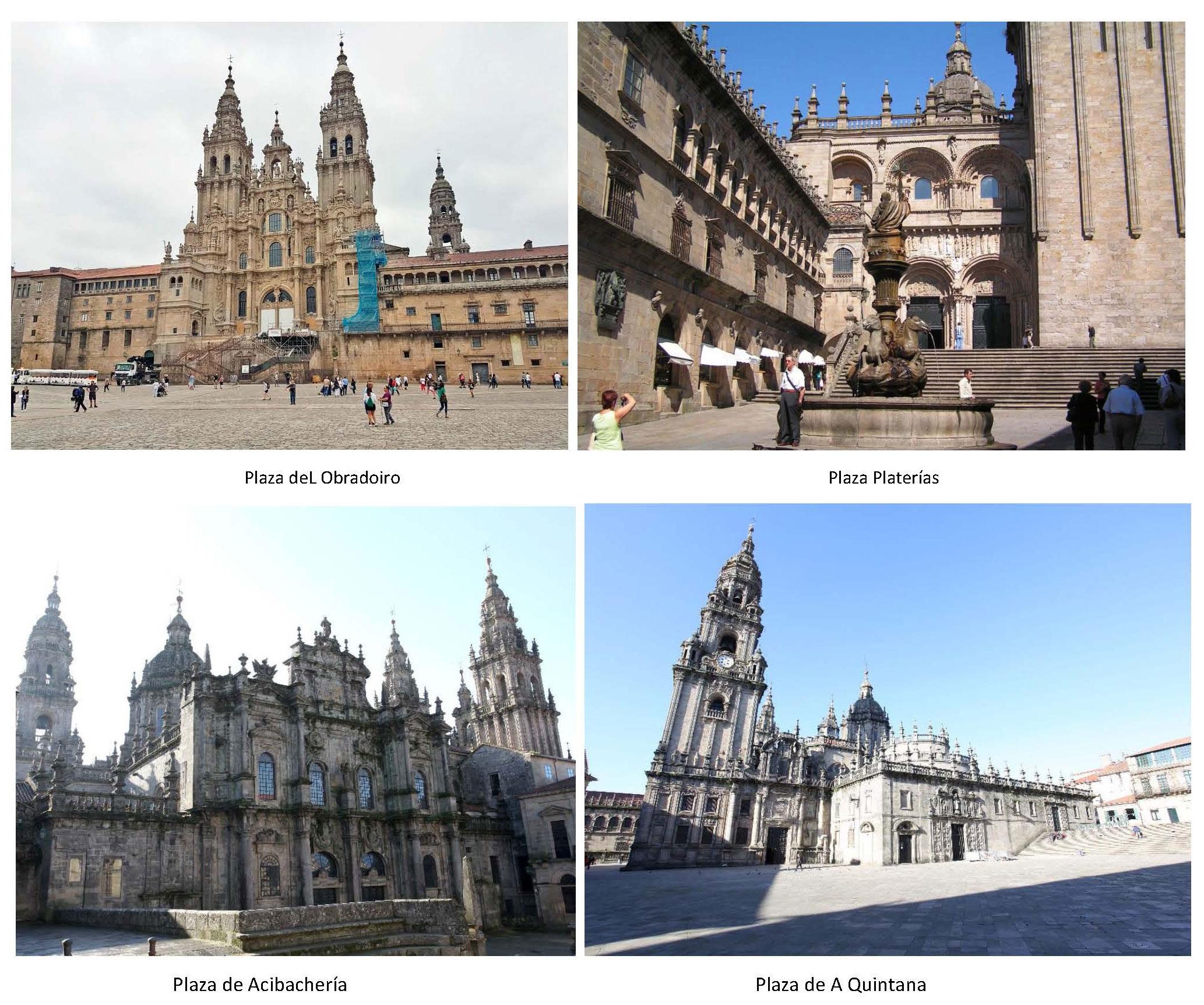 pasear santiago compostela