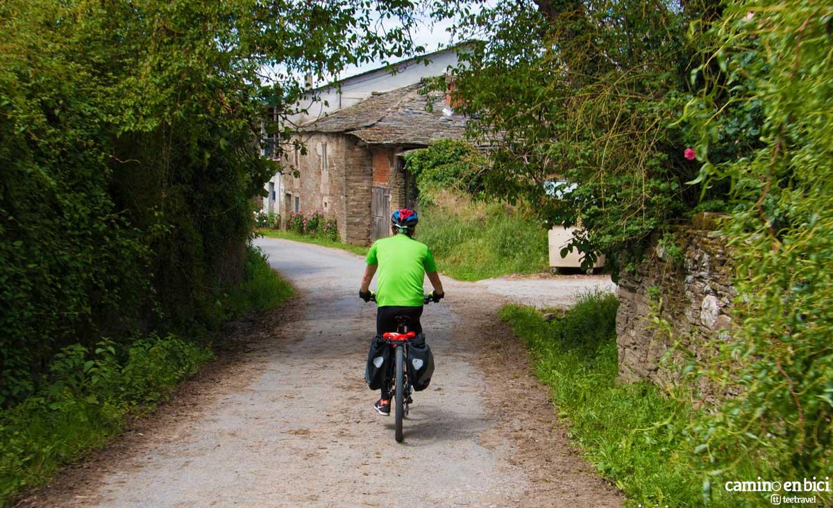 Etapa O Cebreiro - Triacastela del Camino Francés en Bicicleta
